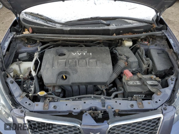 2009 Pontiac Vibe w/1SA with VIN 5Y2SP67829Z411959, listed as a Copart auction lot 43199474 with 134,217 mi miles and Salvage Title. Bid and sale history available at carsss.com. Image 11.