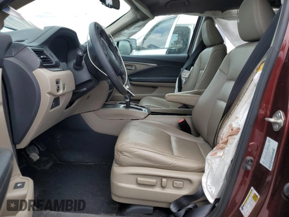 2019 Honda Ridgeline RTL-T with VIN 5FPYK3F65KB026342, listed as a Copart auction lot 65613715 with 70,622 mi miles and Clean title. Bid and sale history available at DreamBid. Image 7.