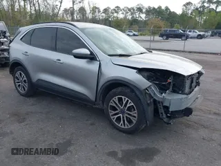 2021 Ford Escape SEL with VIN 1FMCU9H65MUA11214, listed as a IAAI auction lot 41869066 with 46,781 mi miles and . Bid and sale history available at carsss.com. Image 1.
