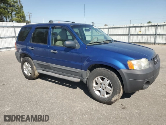 2007 Ford Escape XLT with VIN 1FMYU03Z67KB07923, listed as a Copart auction lot 50120885 with 187,903 mi miles and Salvage Title. Bid and sale history available at carsss.com. Image 4.