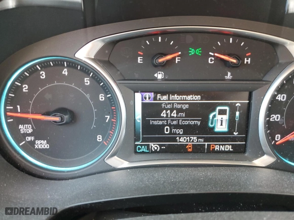 2018 Chevrolet Traverse LT Leather with VIN 1GNERHKW3JJ166737, listed as a Copart auction lot 49384965 with 140,175 mi miles and Salvage Title. Bid and sale history available at carsss.com. Image 9.