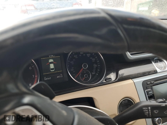 2014 Volkswagen CC VR6 Executive 4Motion with VIN WVWGU7AN9EE523145, listed as a Copart auction lot 71419134 with 94,547 mi miles and Salvage Title. Bid and sale history available at carsss.com. Image 9.