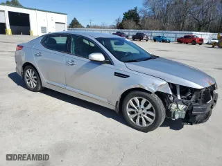 2014 Kia Optima EX with VIN 5XXGN4A71EG275918, listed as a Copart auction lot 45342385 with 143,421 mi miles and Salvage Title. Bid and sale history available at carsss.com. Image 4.