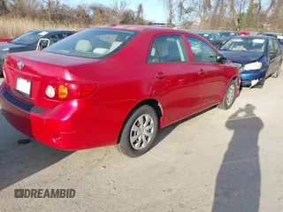 2009 Toyota Corolla with VIN 2T1BU40E29C088603, listed as a IAAI auction lot 41745371 with 189,517 mi miles. Bid and sale history available at carsss.com. Image 4.