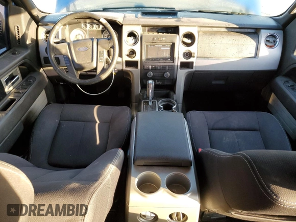 2010 Ford F-150 XL with VIN 1FTEW1C84AKE58965, listed as a Copart auction lot 43591995 with 155,740 mi miles and Salvage Title. Bid and sale history available at carsss.com. Image 8.