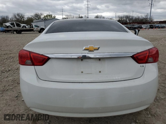 2016 Chevrolet Impala LS with VIN 2G11X5SA6G9184856, listed as a Copart auction lot 52106935 with 172,081 mi miles and Salvage title. Bid and sale history available at DreamBid. Image 6.