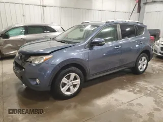 2014 Toyota RAV4 XLE with VIN JTMRFREV2ED086149, listed as a Copart auction lot 53297895 with 138,618 mi miles and Clean Title. Bid and sale history available at carsss.com. Image 1.