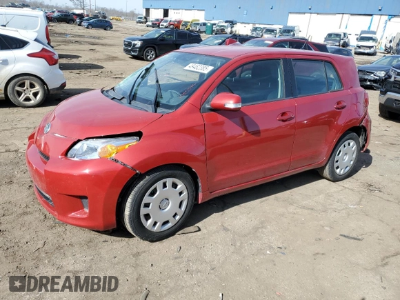 2011 Scion xD with VIN JTKKU4B4XB1013445, listed as a Copart auction lot 49482385 with Not Provided miles and Salvage Title. Bid and sale history available at carsss.com. Image 1.