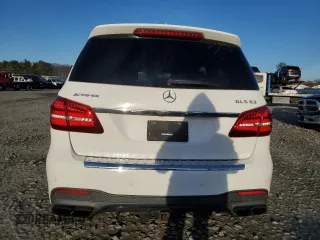 2018 Mercedes-Benz GLS with VIN 4JGDF7FE2JA999546, listed as a Copart auction lot 84669104 with 0 mi miles and Salvage Title. Bid and sale history available at carsss.com. Image 6.