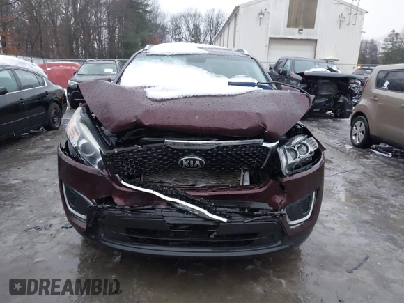 2016 Kia Sorento LX with VIN 5XYPGDA32GG128755, listed as a IAAI auction lot 41025327 with 166,424 mi miles. Bid and sale history available at carsss.com. Image 12.