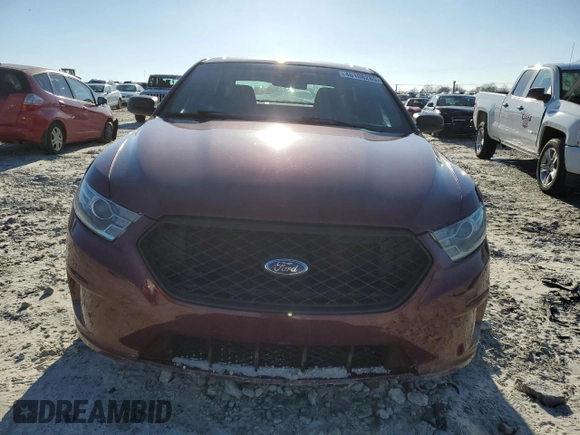 2019 Ford Police Interceptor with VIN 1FAHP2MK0KG113355, listed as a Copart auction lot 46108285 with 100,416 mi miles and Salvage title. Bid and sale history available at DreamBid. Image 5.