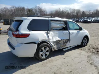 2015 Toyota Sienna LE AAS with VIN 5TDKK3DC2FS584738, listed as a Copart auction lot 50692905 with 88,022 mi miles and Salvage Title. Bid and sale history available at carsss.com. Image 3.