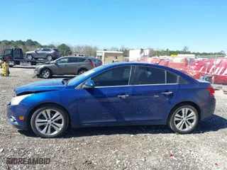 2012 Chevrolet Cruze LTZ with VIN 1G1PH5SC9C7334835, listed as a IAAI auction lot 41856465 with 160,000 mi miles. Bid and sale history available at carsss.com. Image 13.