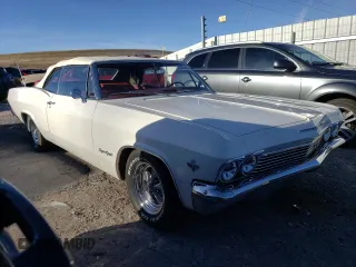 1965 Chevrolet Impala with VIN 166675T165950, listed as a Copart auction lot 82864494 with 91,223 mi miles and Non repairable. Bid and sale history available at DreamBid. Image 4.