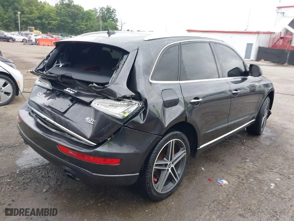 2016 Audi Q5 Premium with VIN WA1C2BFP9GA086706, listed as a IAAI auction lot 39970826 with 164,191 mi miles. Bid and sale history available at carsss.com. Image 4.