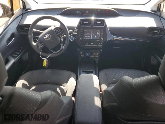 2021 Toyota Prius L Eco z VIN JTDKAMFU4M3145800, wystawiony jako Copart lot #59180285 z przebiegiem 33 991 mil mil oraz Czysty tytuł • Clean title. Historia ofert i sprzedaży dostępna na DreamBid. Obrazek 8.