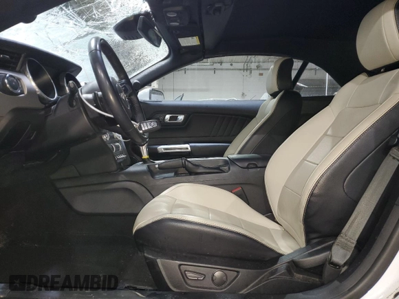 2021 Ford Mustang GT Premium with VIN 1FATP8FF1M5135621, listed as a Copart auction lot 45173665 with 31,731 mi miles and Salvage Title. Bid and sale history available at DreamBid. Image 7.