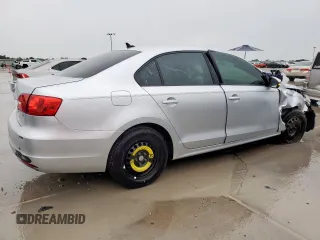 2014 Volkswagen Jetta SE with VIN 3VWD07AJ9EM222507, listed as a Copart auction lot 60340005 with 150,601 mi miles and Salvage title. Bid and sale history available at DreamBid. Image 3.