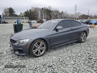2014 BMW 4 Series 435i with VIN WBA3R1C5XEK190768, listed as a Copart auction lot 44512985 with 117,280 mi miles and Salvage Title. Bid and sale history available at carsss.com. Image 1.