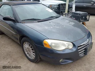 2002 Chrysler Sebring Limited with VIN 1C3EL65R72N201668, listed as a IAAI auction lot 41018612 with 143,931 mi miles. Bid and sale history available at carsss.com. Image 12.