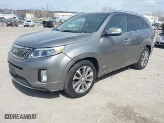 2014 Kia Sorento SX Limited with VIN 5XYKWDA77EG433116, listed as a IAAI auction lot 41919272 with NaN miles. Bid and sale history available at carsss.com. Image 17.