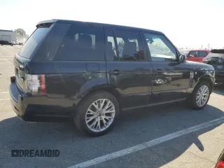 2012 Land Rover Range Rover SC Autobiography with VIN SALMP1E44CA365075, listed as a Copart auction lot 52634705 with 128,300 mi miles and Clean title. Bid and sale history available at DreamBid. Image 3.