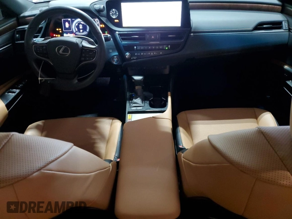 2024 Lexus ES with VIN 58ADA1C16RU042191, listed as a Copart auction lot 53578055 with 36,586 mi miles and Salvage Title. Bid and sale history available at carsss.com. Image 8.