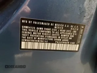 2019 Volkswagen Jetta SEL Premium с VIN 3VWGB7BU3KM204192, выставлен на аукционе Copart как лот 42998645 с пробегом 25 621 миль миль и Списание • Salvage title. История ставок и продаж доступна на DreamBid. Изображение 13.