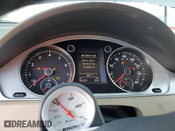 2014 Volkswagen CC Sport with VIN WVWBN7AN6EE531288, listed as a Copart auction lot 73797714 with 56,331 mi miles and Salvage Title. Bid and sale history available at DreamBid. Image 9.