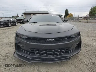 2020 Chevrolet Camaro 2SS with VIN 1G1FG1R77L0144055, listed as a Copart auction lot 76026834 with 46,973 mi miles and Salvage Title. Bid and sale history available at carsss.com. Image 5.