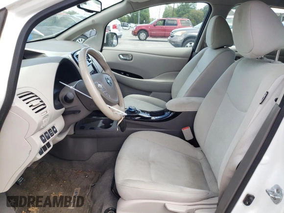 2016 Nissan LEAF S with VIN 1N4BZ0CP8GC308782, listed as a Copart auction lot 46808333 with 79,382 mi miles. Bid and sale history available at carsss.com. Image 7.