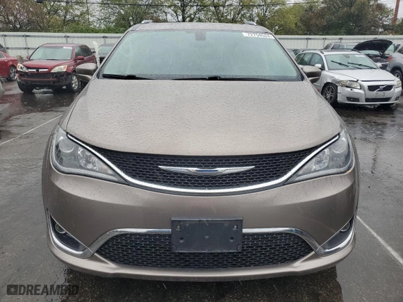 2017 Chrysler Pacifica Touring-L Plus with VIN 2C4RC1EG3HR730366, listed as a Copart auction lot 72754524 with 106,499 mi miles and Salvage Title. Bid and sale history available at carsss.com. Image 5.
