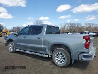 2024 Chevrolet Silverado 1500 LT with VIN 1GCUDDE87RZ254406, listed as a Copart auction lot 50226875 with 6,437 mi miles and Salvage Title. Bid and sale history available at carsss.com. Image 2.