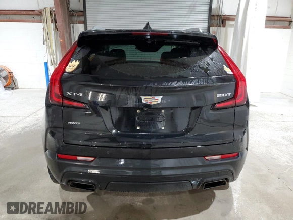 2019 Cadillac XT4 AWD Luxury with VIN 1GYFZBR46KF108585, listed as a Copart auction lot 82569994 with 67,417 mi miles and Salvage Title. Bid and sale history available at carsss.com. Image 6.