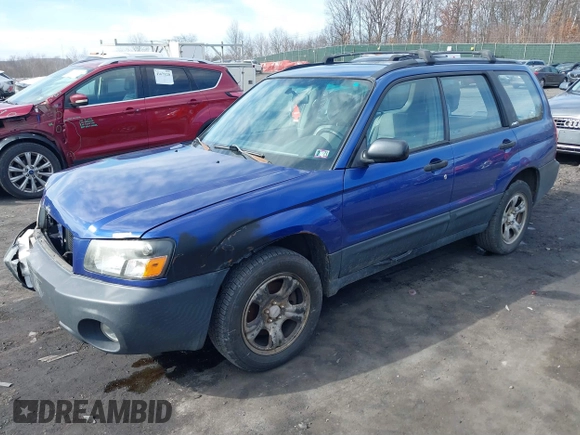 2003 Subaru Forester X with VIN JF1SG63633H748955, listed as a IAAI auction lot 41681834 with 236,196 mi miles. Bid and sale history available at carsss.com. Image 17.