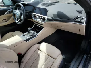 2023 BMW 4 Series 430i with VIN WBA23AT09PCM39690, listed as a Copart auction lot 43609655 with 11,224 mi miles and Salvage Title. Bid and sale history available at carsss.com. Image 8.