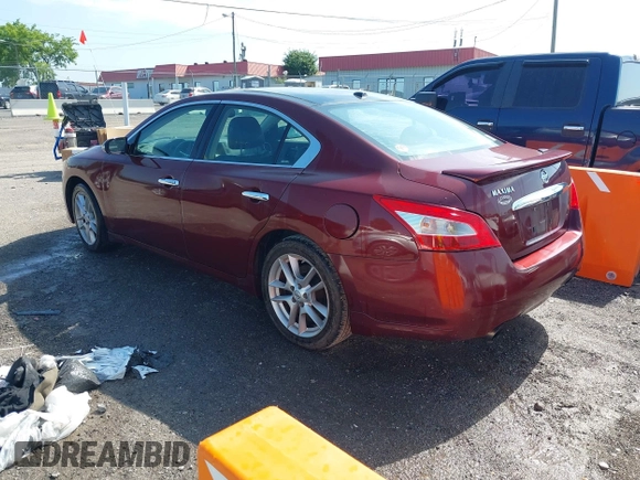 2010 Nissan Maxima SV with VIN 1N4AA5AP5AC869905, listed as a IAAI auction lot 42575918 with 111,181 mi miles and . Bid and sale history available at DreamBid. Image 3.