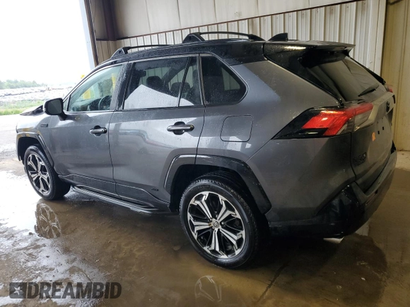 2021 Toyota RAV4 XSE with VIN JTMFB3FV5MD035494, listed as a Copart auction lot 61256085 with 54,940 mi miles and Salvage title. Bid and sale history available at DreamBid. Image 2.