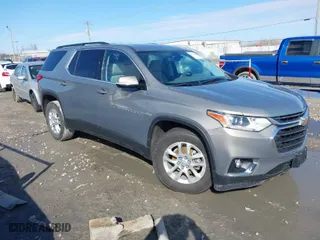 2019 Chevrolet Traverse LT Cloth with VIN 1GNEVGKW9KJ177989, listed as a IAAI auction lot 41877639 with 81,277 mi miles. Bid and sale history available at carsss.com. Image 1.
