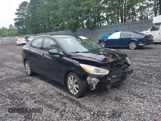 2014 Hyundai Accent GLS with VIN KMHCU4AE7EU700323, listed as a IAAI auction lot 42631716 with 95,088 mi miles and . Bid and sale history available at DreamBid. Image 1.
