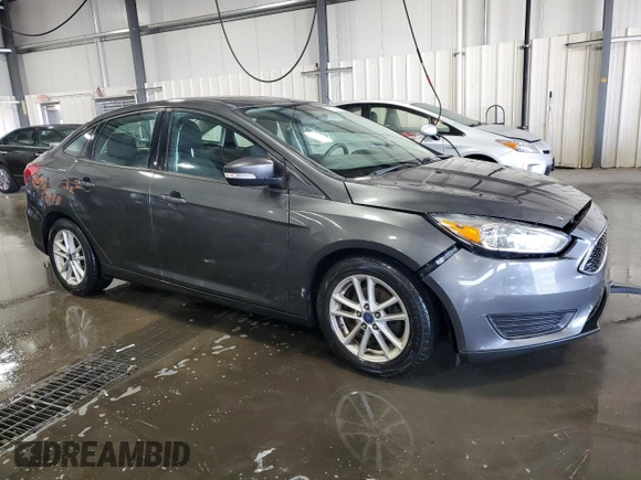 2017 Ford Focus SE with VIN 1FADP3F21HL205754, listed as a Copart auction lot 67166984 with 83,617 mi miles and Salvage title. Bid and sale history available at DreamBid. Image 4.
