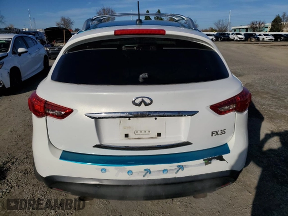 2009 Infiniti FX z VIN JNRAS18U59M102556, wystawiony jako Copart lot #86925744 z przebiegiem 164 802 mil mil oraz Szkoda całkowita • Salvage title. Historia ofert i sprzedaży dostępna na DreamBid. Obrazek 6.