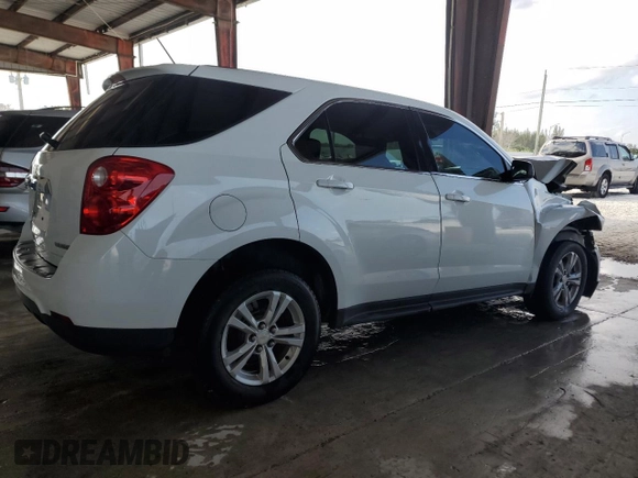 2015 Chevrolet Equinox LS with VIN 1GNALAEK4FZ124344, listed as a Copart auction lot 48676175 with 118,900 mi miles and Salvage Title. Bid and sale history available at DreamBid. Image 3.
