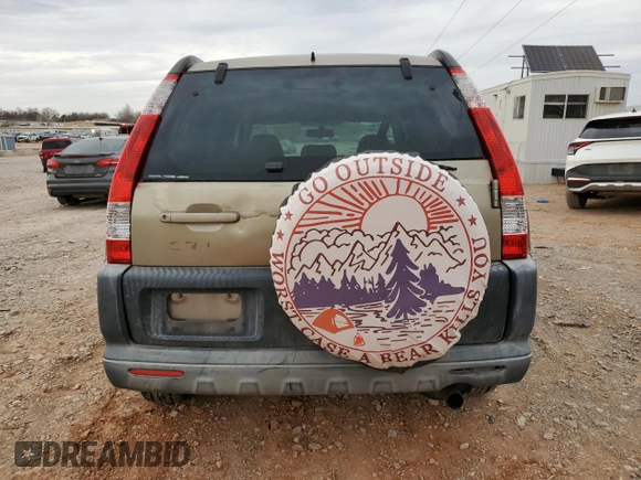 2005 Honda CR-V EX with VIN JHLRD78825C045304, listed as a Copart auction lot 47971035 with 257,596 mi miles and Salvage Title. Bid and sale history available at carsss.com. Image 6.
