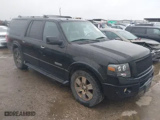 2007 Ford Expedition EL Limited with VIN 1FMFK205X7LA05982, listed as a IAAI auction lot 41888851 with 254,343 mi miles. Bid and sale history available at carsss.com. Image 1.