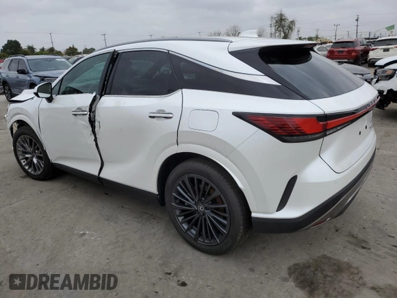 2024 Lexus RX with VIN 2T2BBMCA3RC062053, listed as a Copart auction lot 54605625 with 763 mi miles and Salvage Title. Bid and sale history available at carsss.com. Image 2.