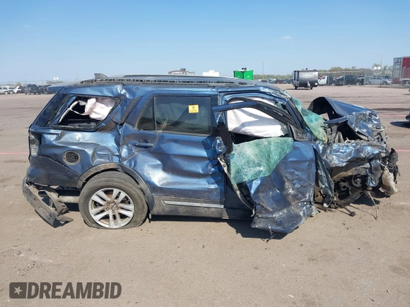 2018 Ford Explorer XLT with VIN 1FM5K8D82JGA03758, listed as a IAAI auction lot 42191680 with Not provided miles and . Bid and sale history available at DreamBid. Image 13.