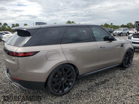 2023 Land Rover Range Rover Sport SE with VIN SAL1P9EU9PA103933, listed as a Copart auction lot 73958834 with Not Provided miles and Non Repairable. Bid and sale history available at DreamBid. Image 3.