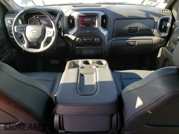 2021 Chevrolet Silverado 1500 Custom with VIN 3GCPYBEH1MG174260, listed as a Copart auction lot 87165514 with 46,231 mi miles and Salvage Title. Bid and sale history available at DreamBid. Image 8.