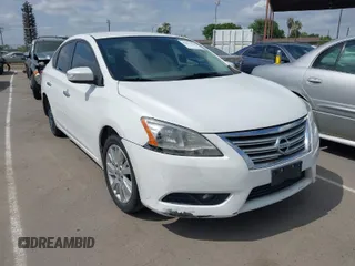 2013 Nissan Sentra SV with VIN 3N1AB7AP5DL645998, listed as a IAAI auction lot 42072709 with 172,077 mi miles. Bid and sale history available at carsss.com. Image 1.